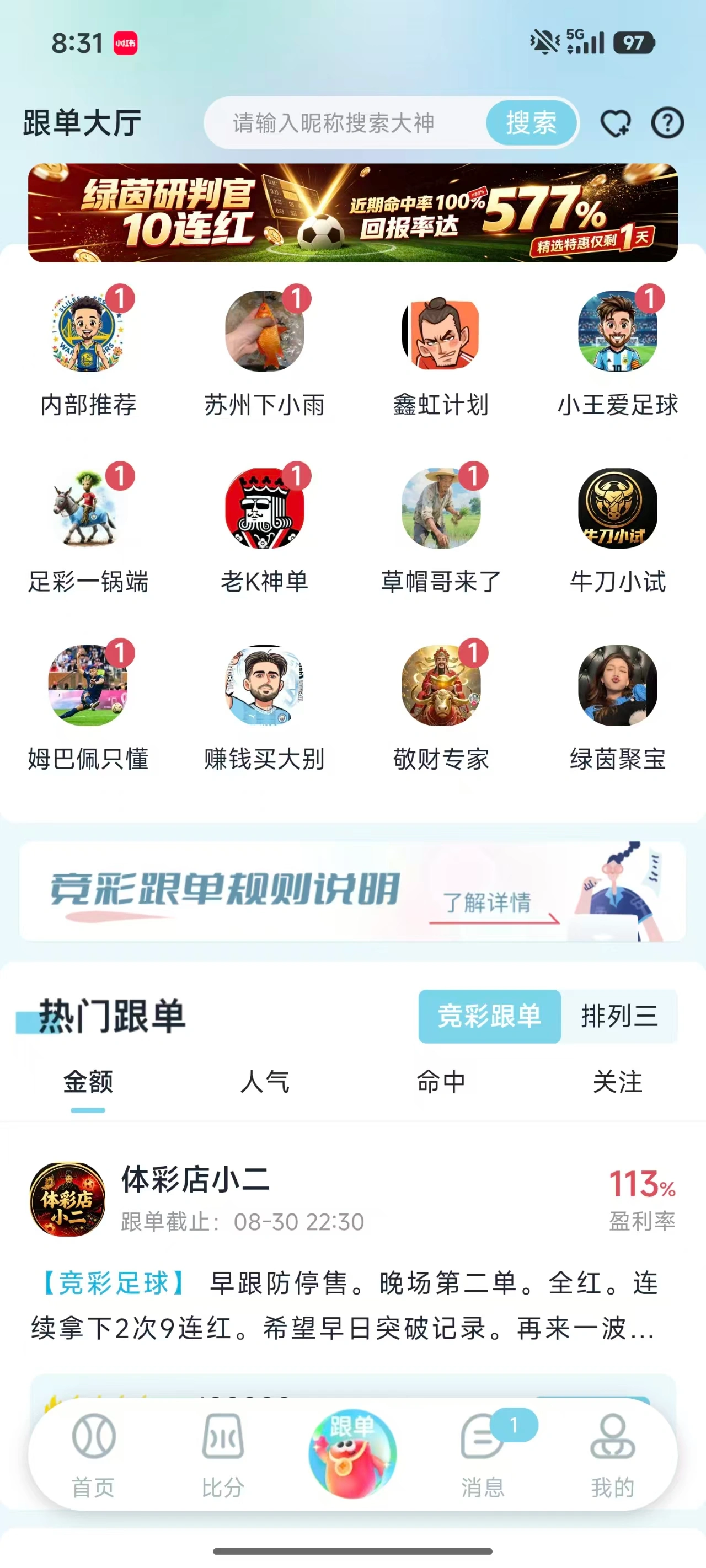 专家榜单